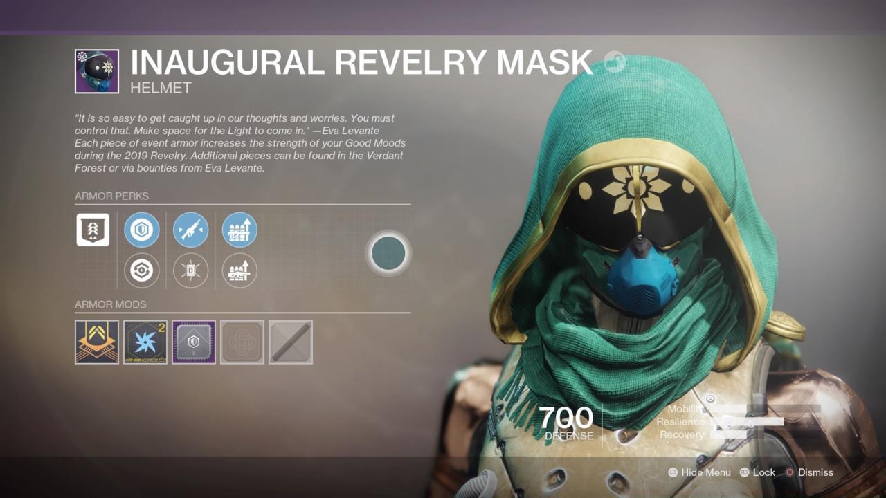 Use The Revelry Armor